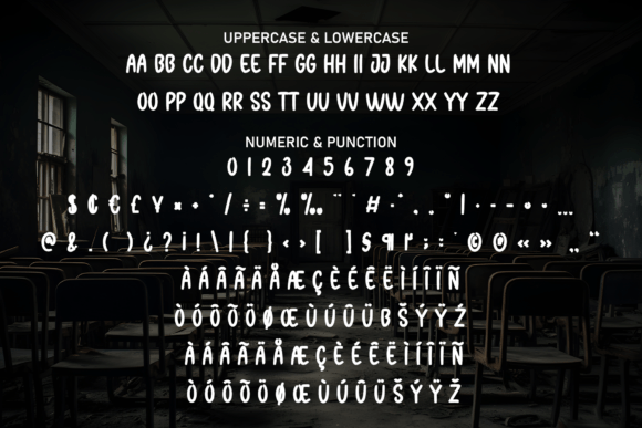 Mystic School Font PNG with transparent background - Preview 6