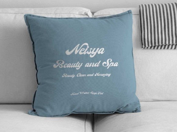 Neisya Font PNG with transparent background - Preview 1