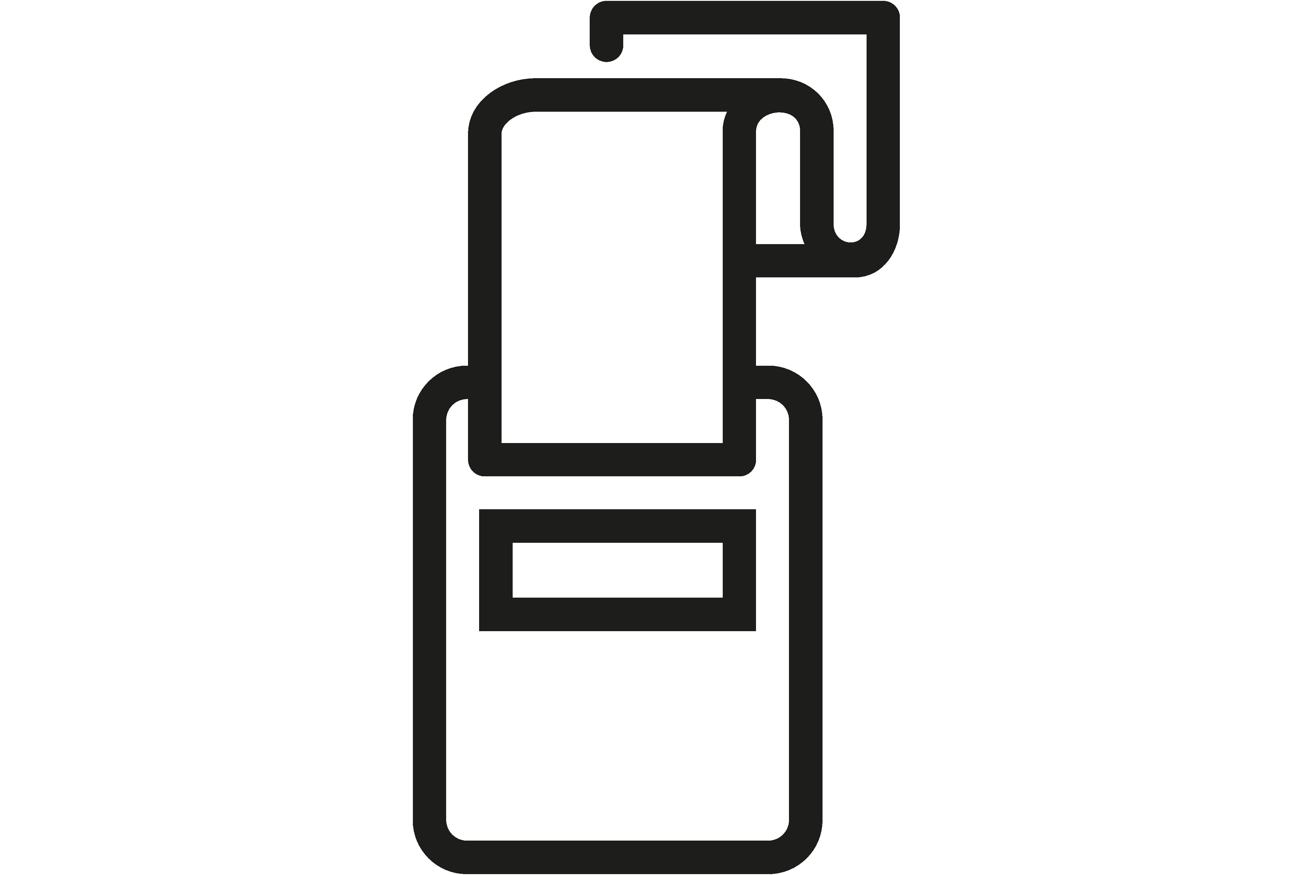 Receipt Checkout Line Icon. Card Reader, Graphic by pch.vector ...