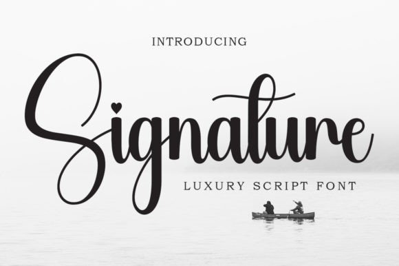 Signature Font Kama Studio