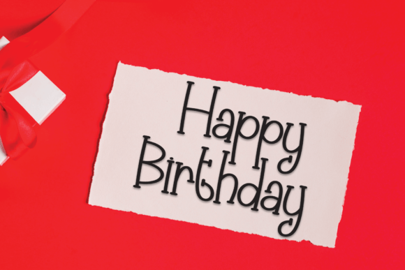 Simple Cartoon Font font preview - 4