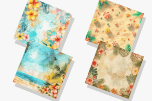 Summer Digital Papers Bundle Graphic by Regulrcrative · Creative Fabrica