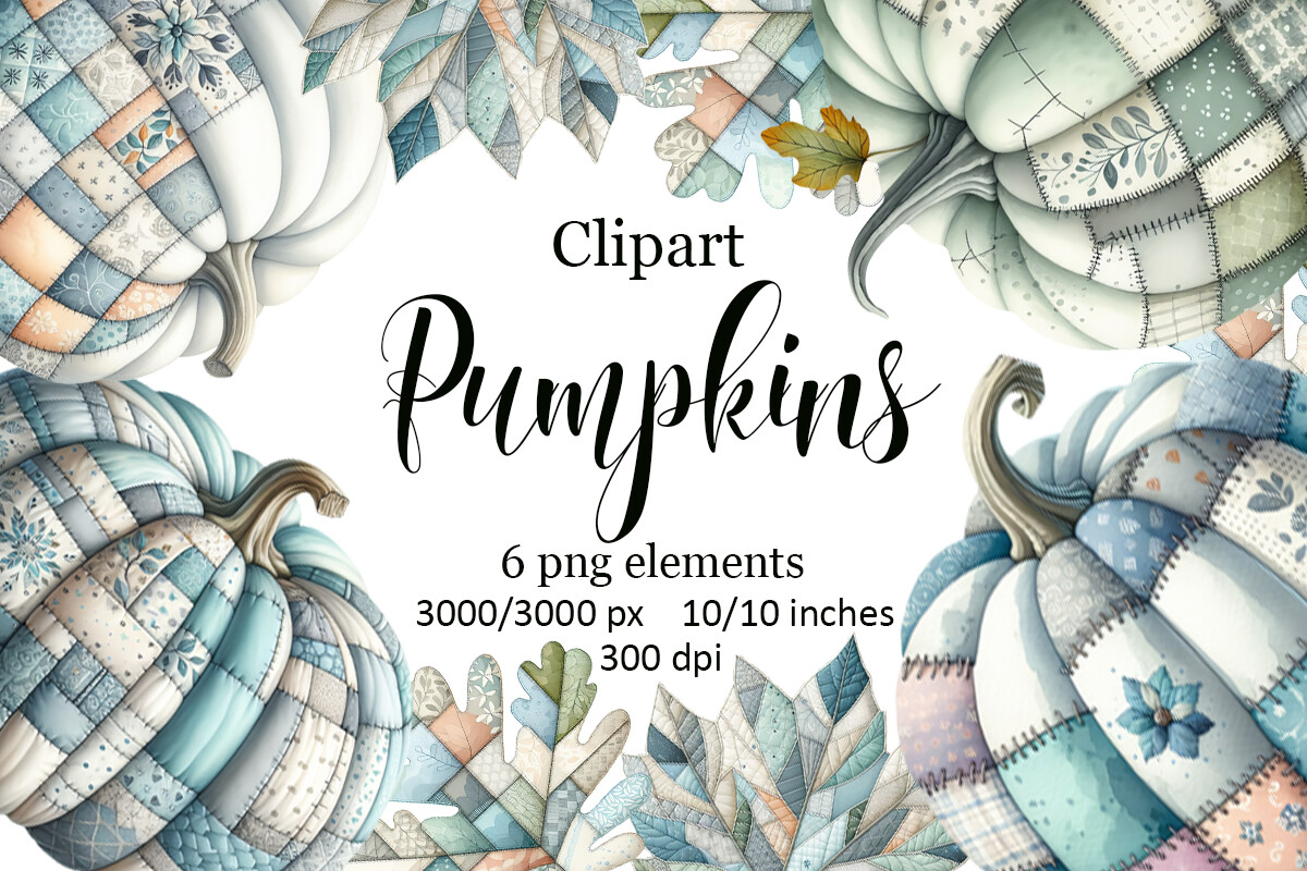 Watercolor Pumpkins Clipart, PNG Graphic by NikaArt · Creative Fabrica