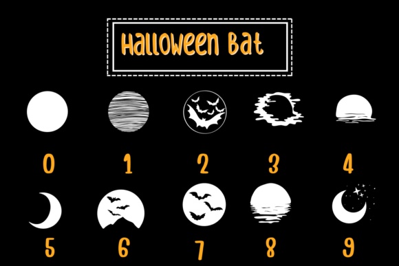 Halloween Bat Font - Preview 3