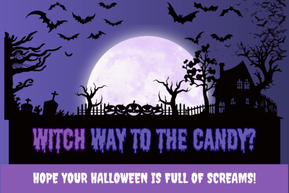 Halloween Bat Font - Preview 4