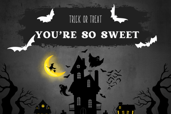 Halloween Bat Font - Preview 6