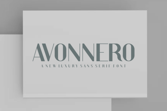 Avonnero Font - Preview 2