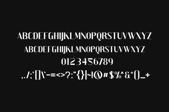 Avonnero Font - Preview 3