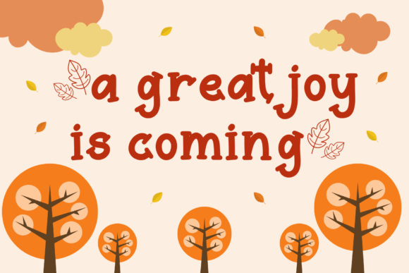 Awesome Autumn Font - Preview 2