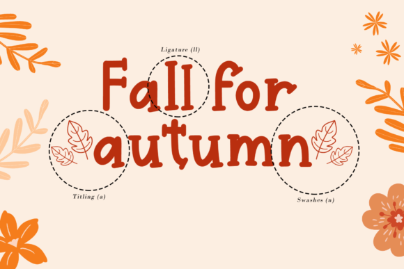 Awesome Autumn Font - Preview 6