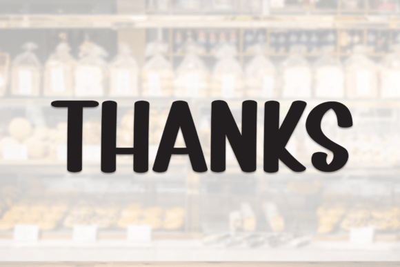 Bakery Font - Preview 6