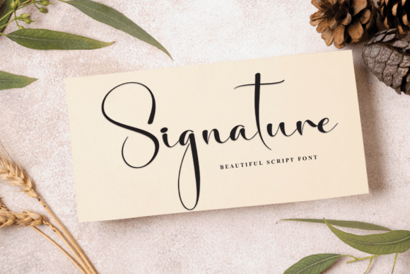 Beauty Nature Font - Preview 4