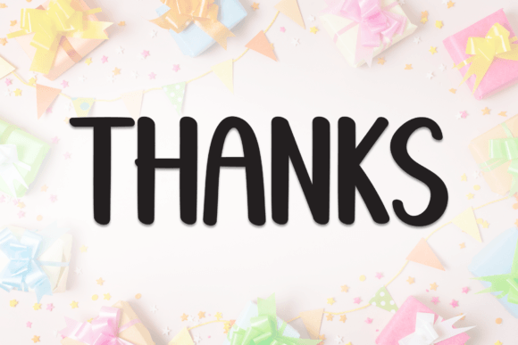 Birthday Font - Preview 6