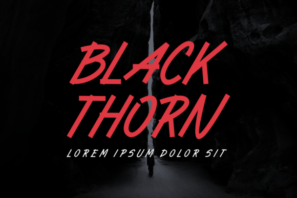Block Runtham Font - Preview 1