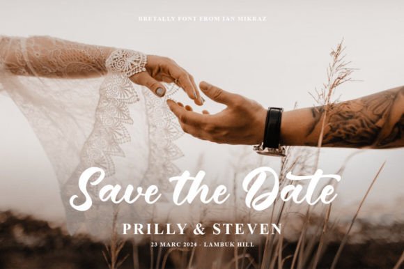 Bretally Font - Preview 3