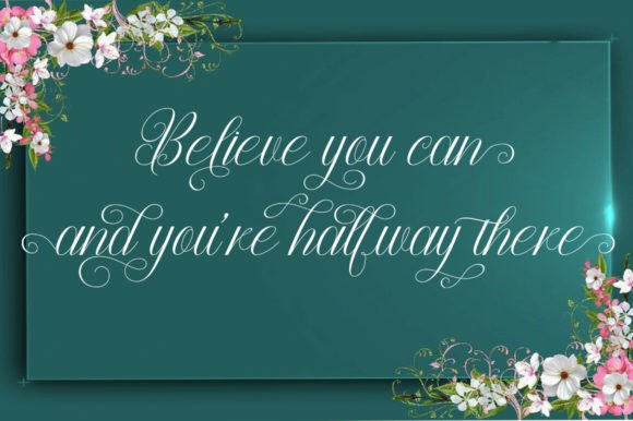 Briliantina Script Font - Preview 3