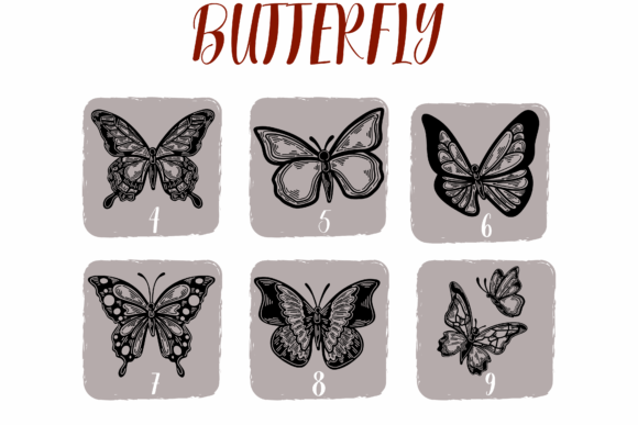 Butterfly Font - Preview 2