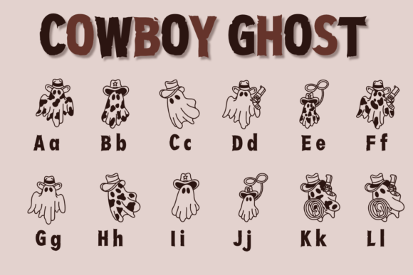 Cowboy Ghost Font - Preview 1