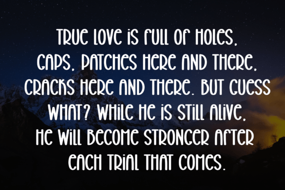 Creative Midnight Font - Preview 5