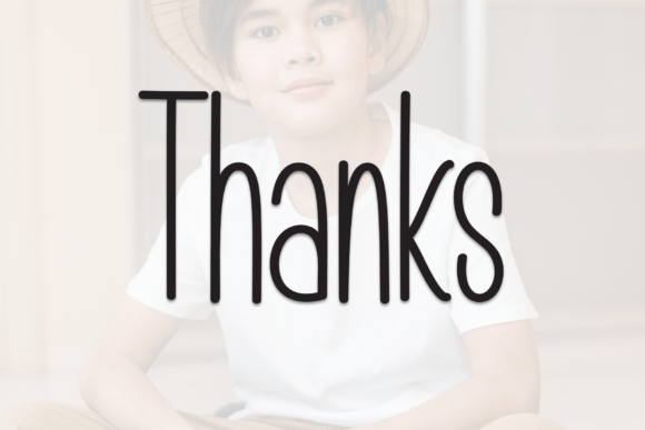 Cute Boys Font PNG with transparent background - Preview 6