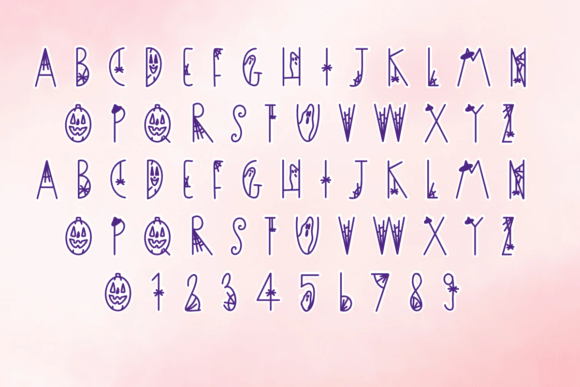 Cute Halloween Font - Preview 1