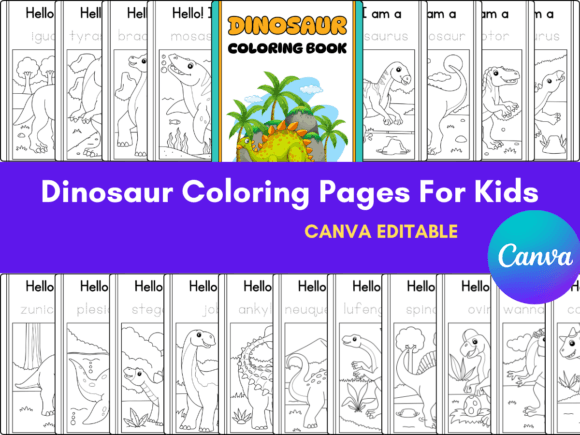 Dinosaur Coloring Pages