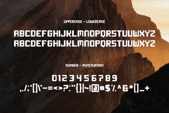 Exmoun Font PNG with transparent background - Preview 3