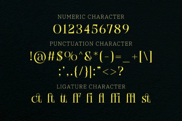 Genshino Font PNG with transparent background - Preview 2