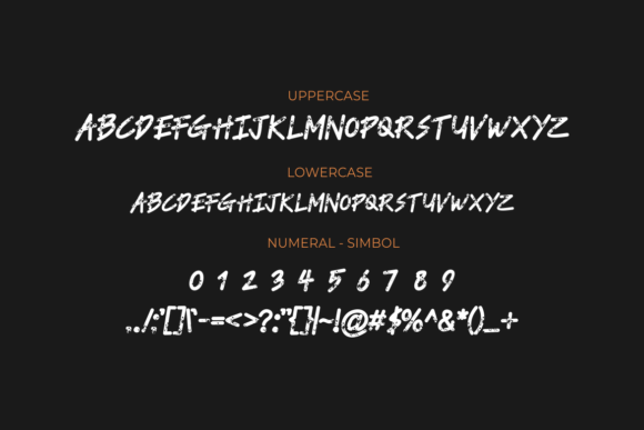 Ghamexz Font - Preview 3