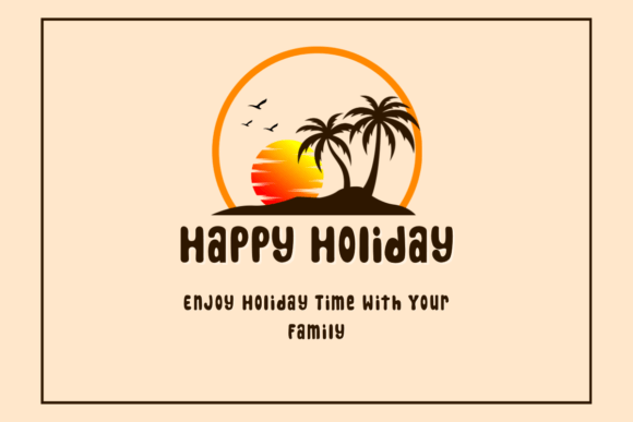 Happy Holiday Font - Preview 2