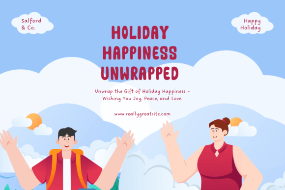 Happy Holiday Font - Preview 3