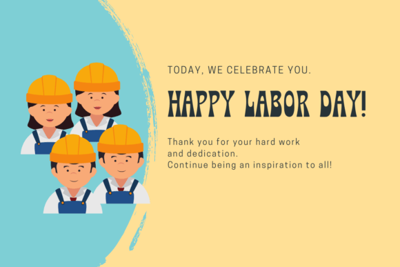 Happy Labor Day Font PNG with transparent background - Preview 2