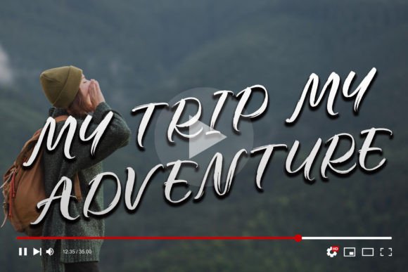 Lembah Baliem Font PNG with transparent background - Preview 2