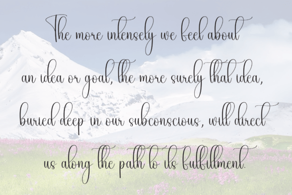 Lovely History Font PNG with transparent background - Preview 5