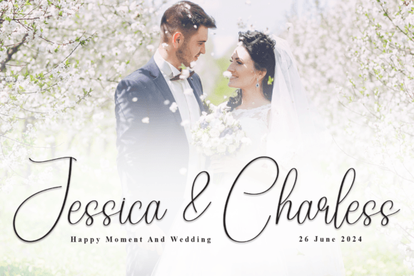 Madelina Signature Font PNG with transparent background - Preview 1