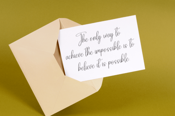 Madelina Signature Font PNG with transparent background - Preview 2