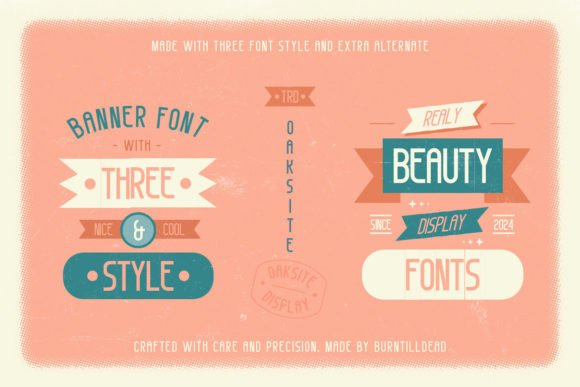 Oaksite Font PNG with transparent background - Preview 2