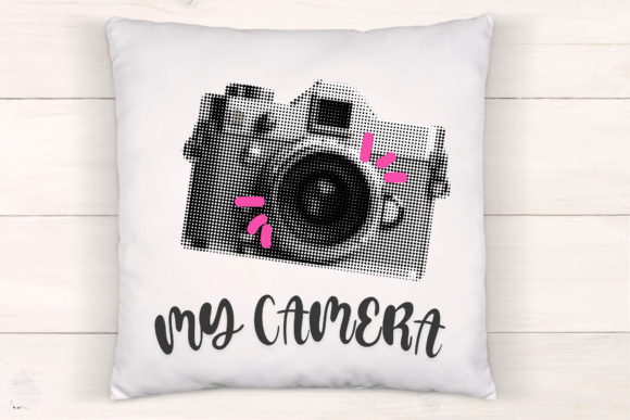 Photography Font PNG with transparent background - Preview 3