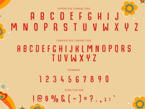 Rabbido Font PNG with transparent background - Preview 3