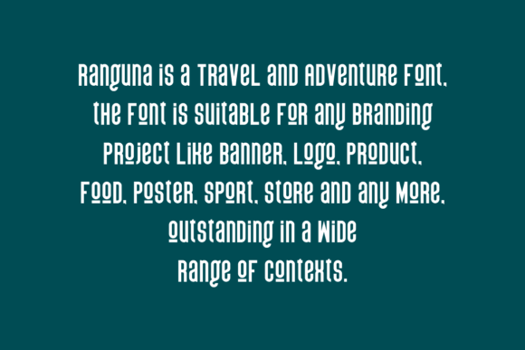 Ranguna Font PNG with transparent background - Preview 5