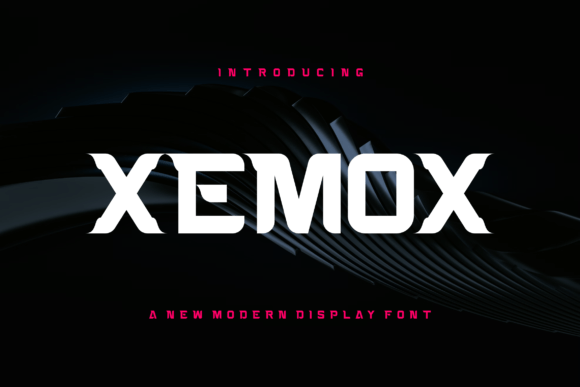 Xemox Serif Font By artchiles design