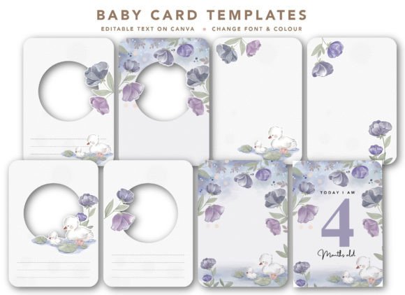 Baby Milestone Card Template
