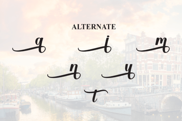 Amsterdam Font - Preview 6