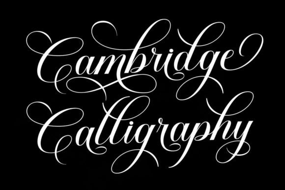 Angelin Calligraphy Font - Preview 1
