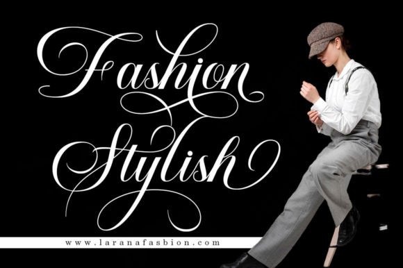 Angelin Calligraphy Font - Preview 2