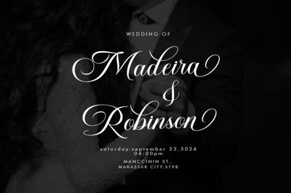 Angelin Calligraphy Font - Preview 4