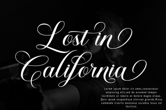 Angelin Calligraphy Font - Preview 6