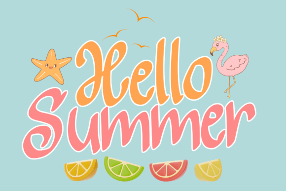 Baby Summer Font - Preview 3