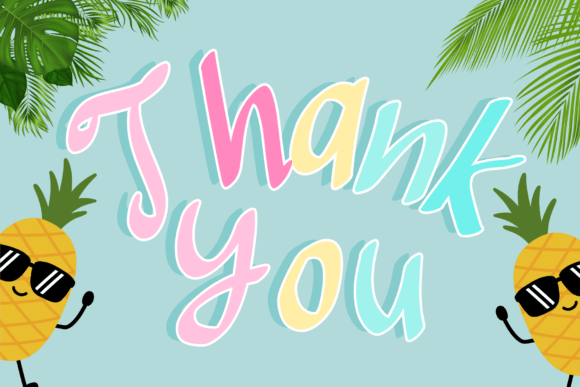 Baby Summer Font - Preview 5