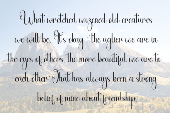 Beautiful Font - Preview 5